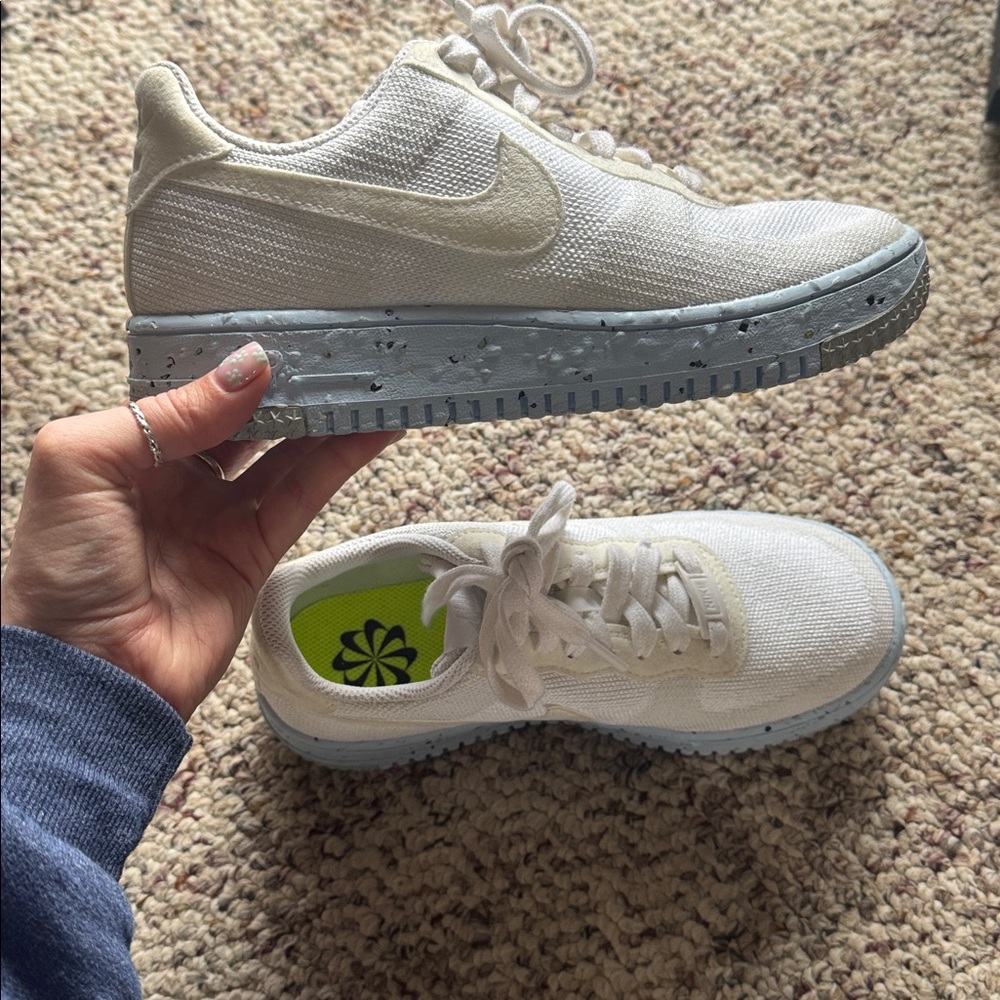 NIKE AIR FORCE 1 Crater Flyknit— Size 6.5